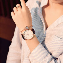 Load image into Gallery viewer, Exquisite Women Watch luxury fashion quartz wristwatches drop shipping ulzzang brand woman clock montre femme