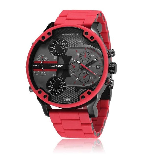 Quartz Watch For Men Luxury Cagarny