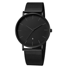 Load image into Gallery viewer, Black Businnes Style Watch