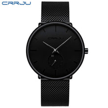 Load image into Gallery viewer, CRRJU Fashion Watch Men Waterproof Slim