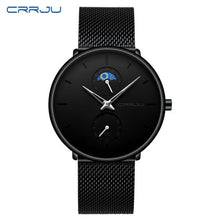 Load image into Gallery viewer, CRRJU Fashion Watch Men Waterproof Slim